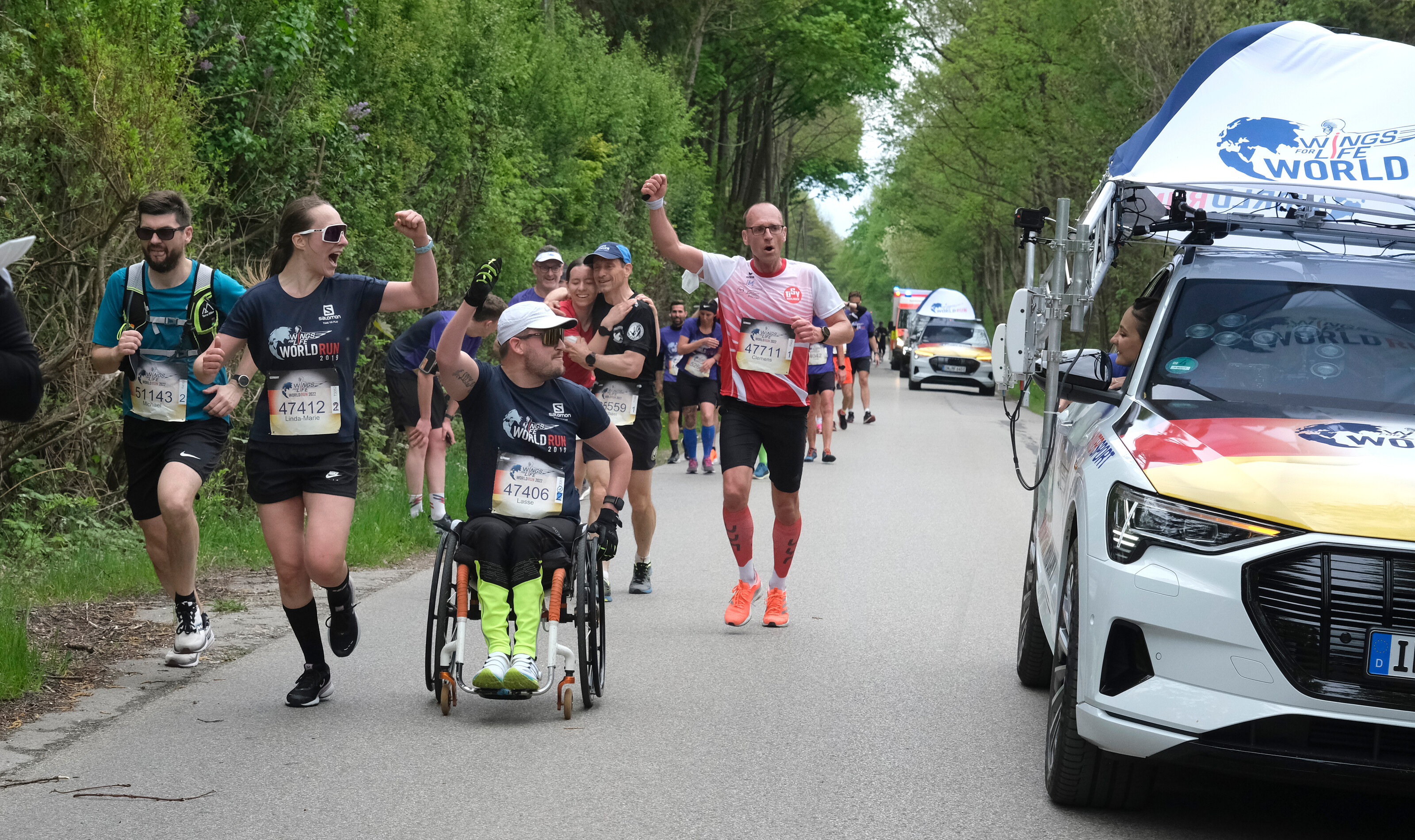 Wings for Life World Run 4,7 Millionen für den Kampf gegen Querschnittslähmung gesammelt